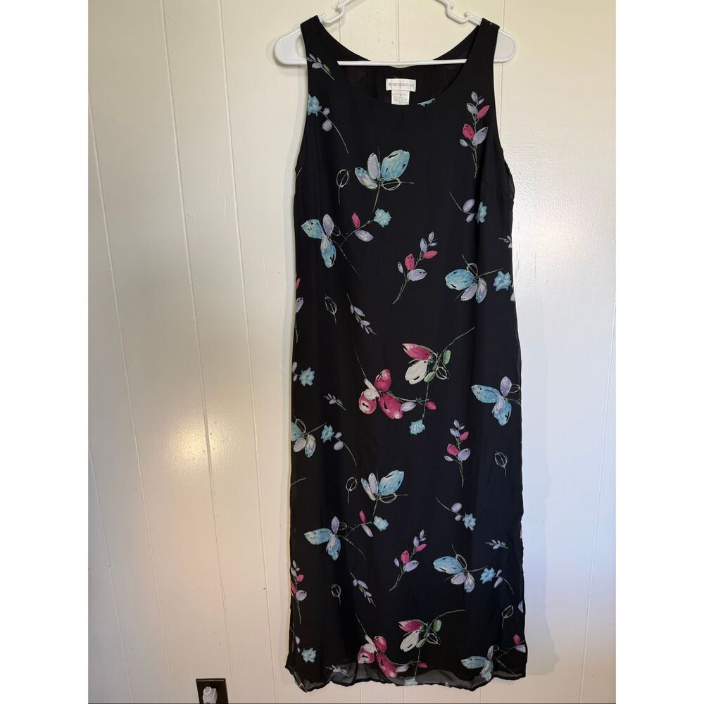 VTG Y2K boho Worthington floral maxi dress 12